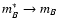 $m^*_B \rightarrow
m_B$