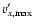 $v'_{x,\rm max}$