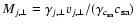 $M_{j,\perp}=\gamma_{j,\perp}v_{j,\perp}/(\gamma_{c_{\rm sa}}c_{\rm sa})$