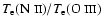 $T_{{\rm e}}(\mbox{N {\sc ii}})/T_{{\rm e}}(\mbox{O {\sc iii}})$