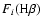 $F_{i}(\rm H \beta)$
