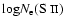 ${\rm log} N_{{\rm e}}(\mbox{S {\sc ii}})$
