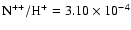 $\rm N^{++}/\rm H^{+}= 3.10 \times 10^{-4}$