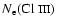 $N_{{\rm e}}(\mbox{Cl {\sc iii}})$
