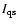 $I_{\rm qs}$