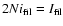 $2Ni_{\rm fil} = I_{\rm fil}$
