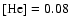 $[{\rm He}]=0.08$