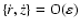 $\{\dot{r},\dot{z}\} = {\rm O}(\varepsilon)$