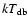 $kT_{\rm db}$
