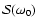 ${\cal S}(\omega_0)$