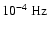 $10^{-4}~{\rm Hz}$