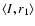 $\left\langle I,r_{1}\right\rangle$