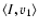 $\left\langle I,v_{1}\right\rangle$