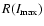 $R(I_{\max})$
