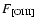 $F_{\rm [OIII]}$