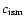 $c_{\rm ism}$