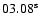 $03.08^{{\rm s}}$