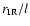$r_{\rm IR}/l$