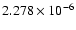 $2.278\times 10^{-6}$