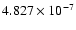 $4.827\times 10^{-7}$