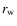 $r_{\rm w}$