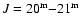$J = 20^{\rm m}{-}21^{\rm m}$