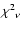 ${\chi^2}_{\nu}$