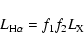 \begin{displaymath}L_{\rm H\alpha}=f_1f_2L_{\rm X}
\end{displaymath}