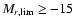 $M_{r, \rm lim} \ge -15$