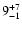$ 9^{\rm +7}_{-1}$