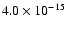 $ 4.0\times10^{-15}$