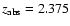 $z_{\rm abs} = 2.375$
