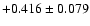 $+0.416\pm 0.079$