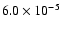 $6.0\times10^{-5}$