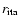 $r_{\rm ita}$