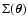 $\Sigma(\vec{\theta})$