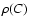 $\rho(C)$