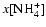 $x[{\rm NH_4^+}]$