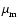 $\mu_{\rm m}^{}$
