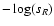 $-\log(s_R)$