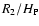 $R_2/H_{\rm P}$