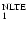 $_{1}^{\rm NLTE}$