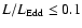 $L/L_{\rm Edd}\le 0.1$