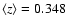 $\langle z\rangle =0.348$