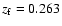 $z_{\rm f}=0.263$