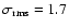 $\sigma_{\rm rms}=1.7$