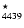 $^{\star}_{4439}$