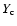 $Y_{\rm c}$