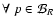 $\forall ~ p \in {\cal B}_R$