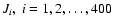$J_i, ~ i = 1,2, \dots , 400~$